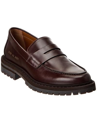 Common Projects Leather Loafer - Brown