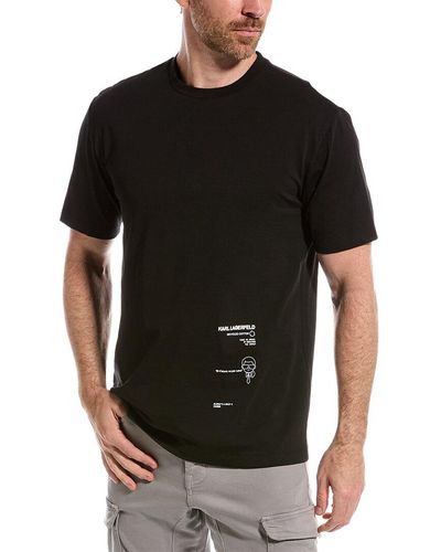 Karl Lagerfeld Impact Recycle T-shirt - Black