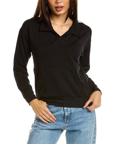 Stateside Softest Fleece Sailor Sweatshirt - Black