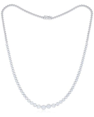 Diana M. Jewels 14k 1.69 Ct. Tw. Diamond Necklace - White