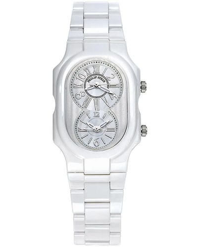 Philip Stein Ceramic Watch - Small - White