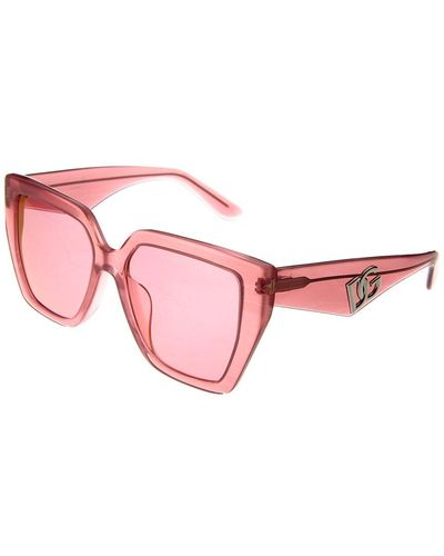 Dolce & Gabbana Unisex Dg4438f 55mm Sunglasses - Pink