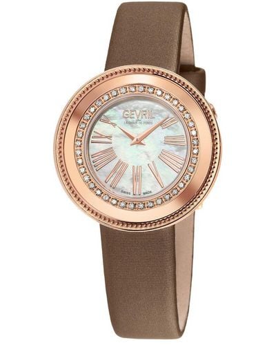 Gevril Gandria Diamond Watch - Multicolor
