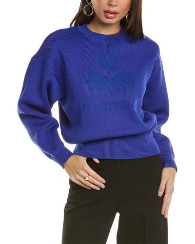 Isabel Marant Isabel Marant Etoile Ailys Wool-blend Sweater - Blue