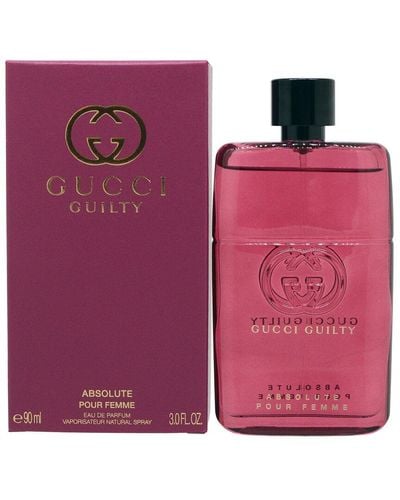 Gucci 3Oz Guilty Absolute Pour Femme Edp Spray - Pink