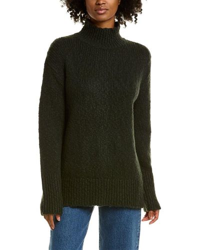 Vince Wool, Cashmere, & Silk-blend Sweater - Green