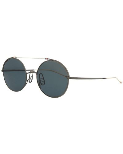 Bottega Veneta Thom Browne Tbs910 49mm Sunglasses - Blue
