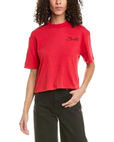Junk Food Relaxed Fit Graphic T-shirt - Red
