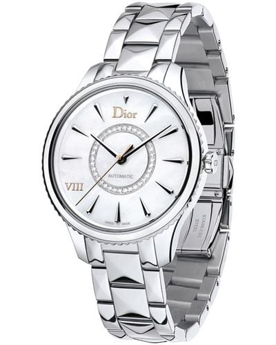 Dior Viii Montaigne Diamond Watch - Metallic