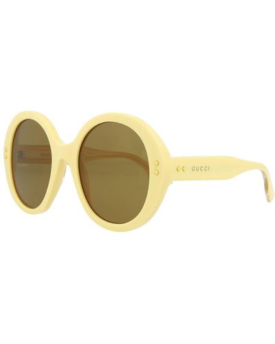Gucci 54mm Sunglasses - Yellow