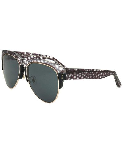 Linda Farrow Edm25 59mm Sunglasses - Gray