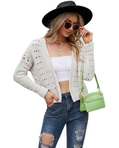Caifeng Cardigan - White