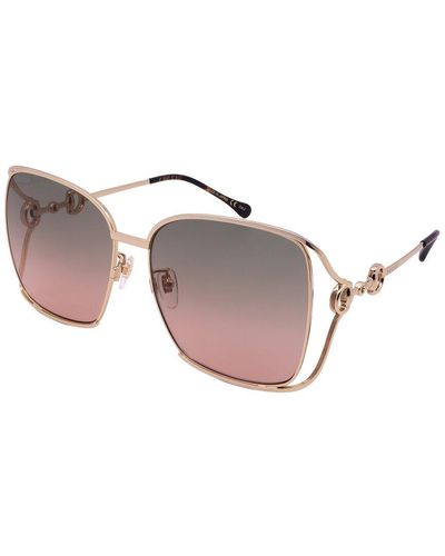 Gucci GG1020S 61mm Sunglasses - Pink