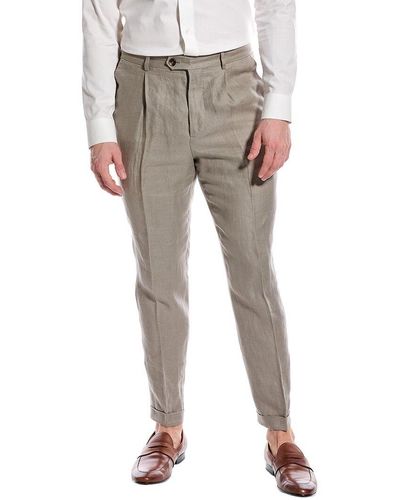 Brunello Cucinelli Linen Suit - Gray