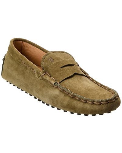 Tod's Gommino Suede Loafer - Brown