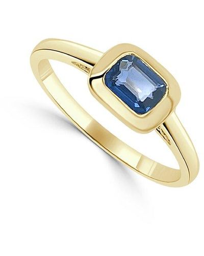 Sabrina Designs 14k 0.65 Ct. Tw. Sapphire Ring - White