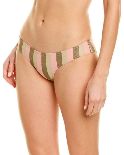 Solid & Striped The Elle Bikini Bottom - Metallic