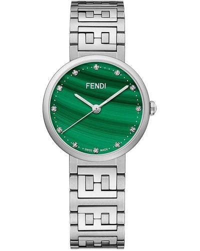 Fendi Forever Diamond Watch - Green