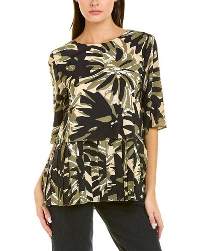 Green Piazza Sempione Tops for Women | Lyst