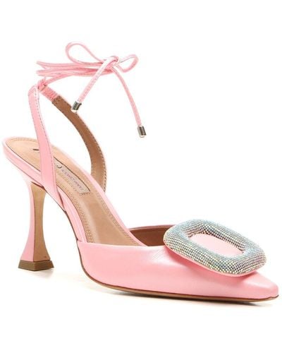 Vicenza Pequim Leather Shoe - Pink