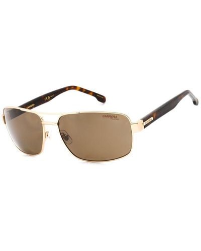 Carrera 8063/S 60Mm Polarized Sunglasses - Metallic