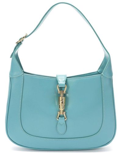 Tiffany & Fred Paris Leather Messenger Bag - Blue