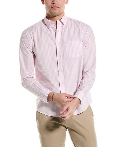 This Brooks Brothers Red Fleece Dress Shirt is a
