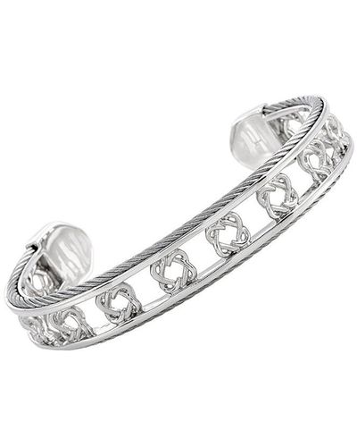 Charriol Silver Bracelet - White