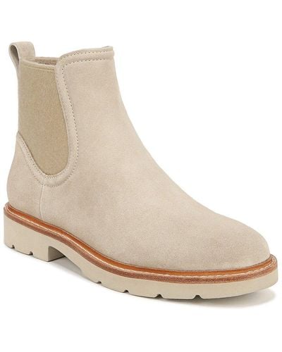 Vince Rue Leather Bootie - Natural