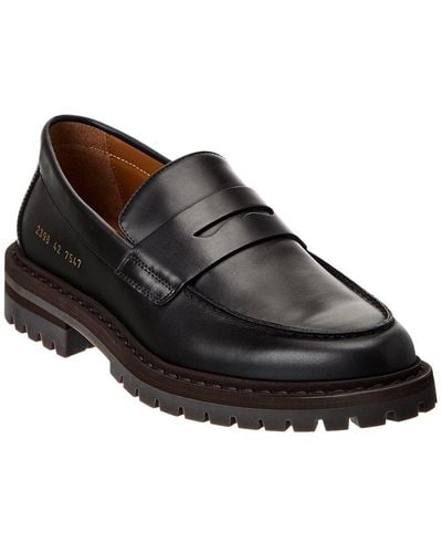 Common Projects Leather Loafer - Black