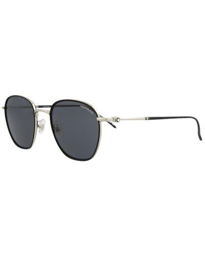 Montblanc 52mm Sunglasses - Black