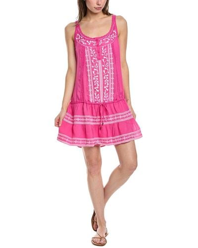Melissa Odabash Jaz Mini Dress - Pink