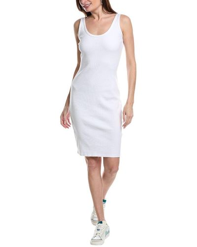 PERFECTWHITETEE Rib Tank Dress - White