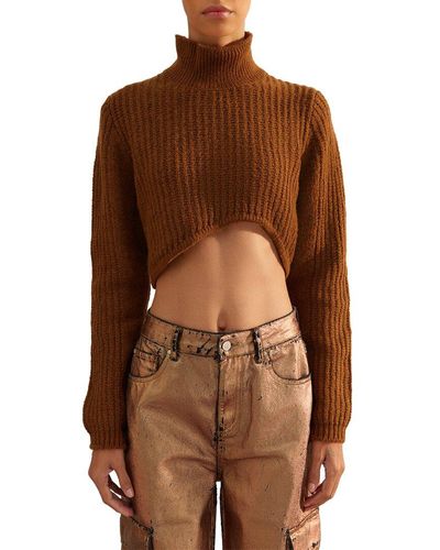 Trendyol Regular Fit Sweater - Brown