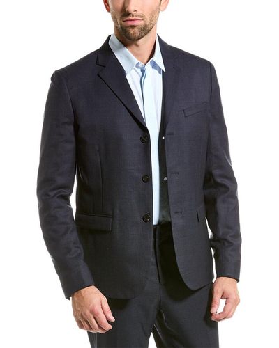 The Kooples Wool Suit Jacket - Blue
