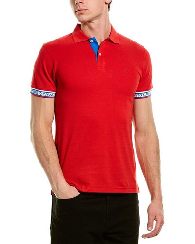 Roberto Cavalli Polo Shirt - Red