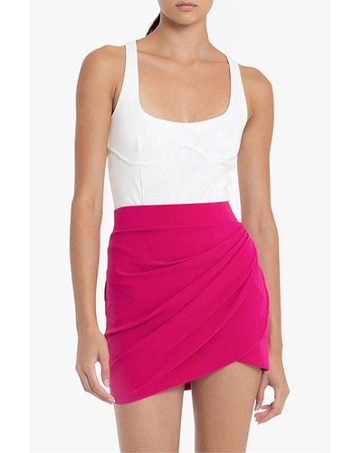 GAUGE81 Cherson Mini Skirt - Pink