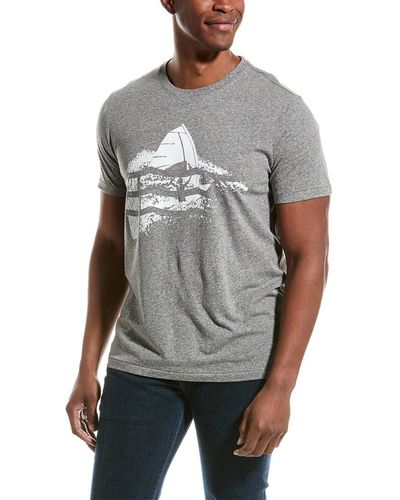 Sol Angeles Swell Crew T-shirt - Grey