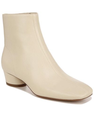 Vince Ravenna Leather Bootie - Natural