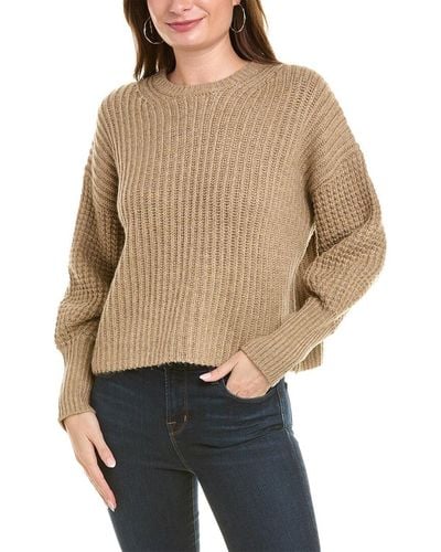 Splendid Sarah Wool-blend Sweater - Natural