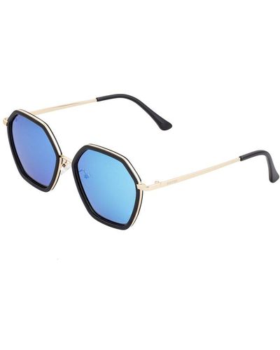 Bertha Ariana 56mm Polarized Sunglasses - Blue