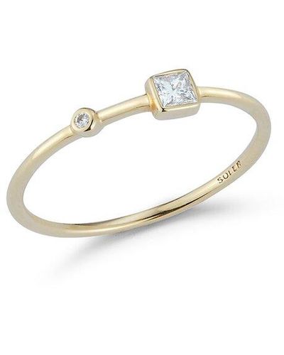 Nephora 14k 0.12 Ct. Tw. Diamond Ring - White