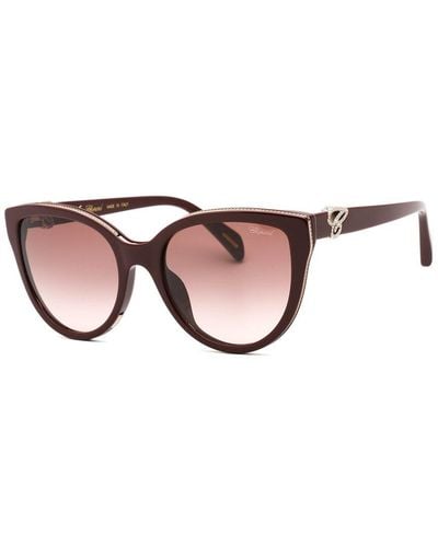 Chopard Sch317s 55mm Sunglasses - Brown