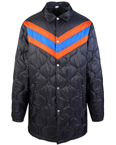 GUCCI GUCCI varsity jacket #48 blouson cotton Black yellow Used ｜Product  Code：2107600888286｜BRAND OFF Online Store