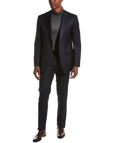 Canali 2pc Wool Suit - Black