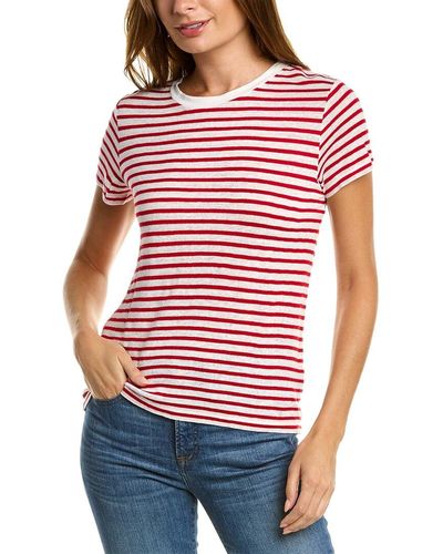 Alex Mill Prospect Linen-blend T-shirt - Red