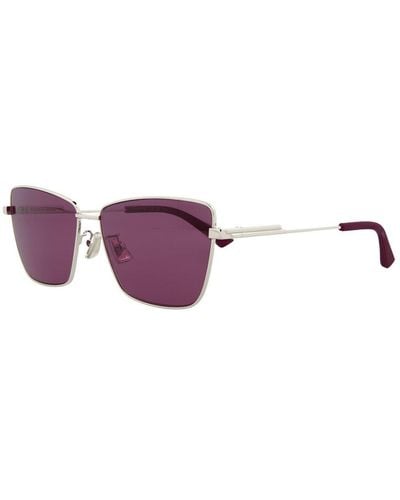 Bottega Veneta Bv1195s 59mm Sunglasses - Purple