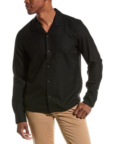 Rag & Bone Avery Wool-blend Shirt - Black