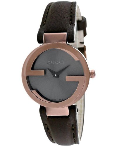 Gucci Interlocking Watch - Gray