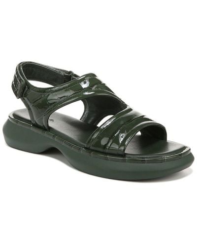 Vince Fresca Leather Strappy Sandal - Green